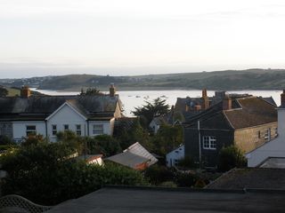View from Twin Bedroom across Doom Bar to Rock