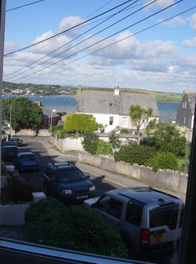 View across estury to Rock from Double B/Room